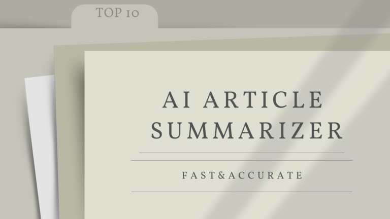 AI-Article-Summarizer